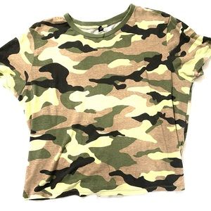 camo h&m shirt
